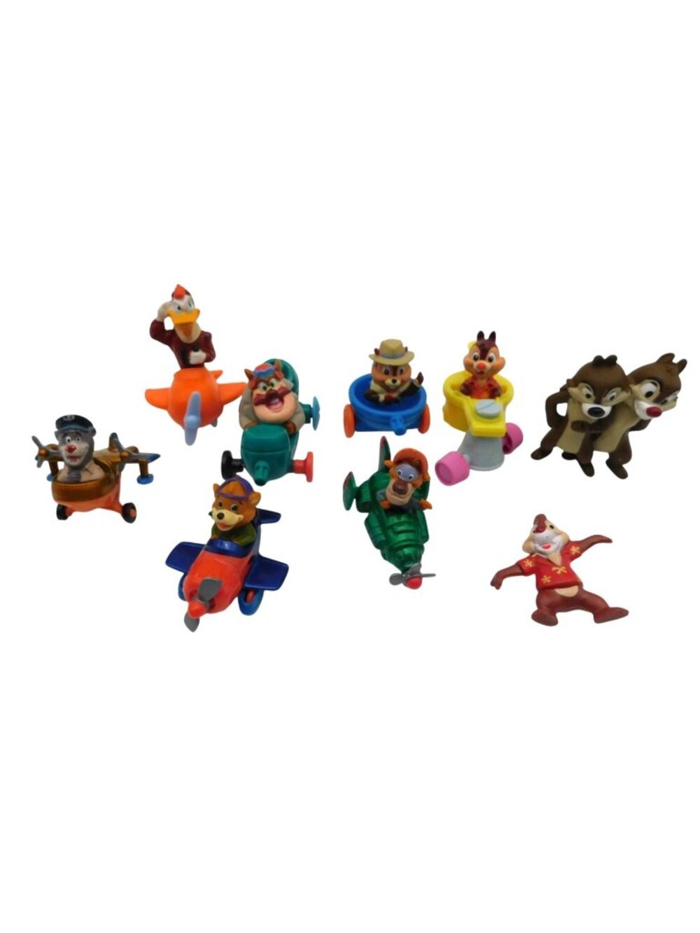 Disney Chip N Dale Rescue Rangers & TailSpin Toy Figure Lot McDonalds Happy Meal